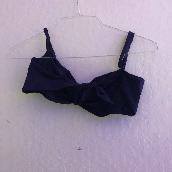 Navy Blue Bikini Top - Picture 2 of 3